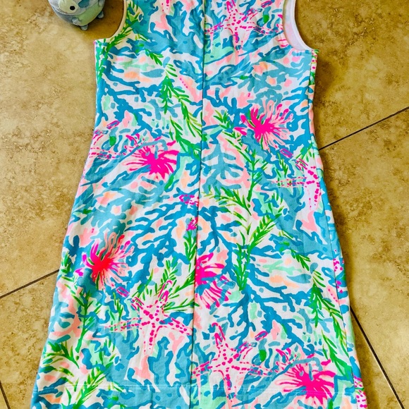 Lilly Pulitzer Dress Starfish Coral - Picture 5 of 5